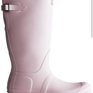 Hunter Boots women size 8 adjustable back